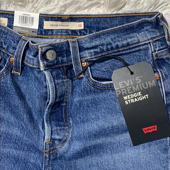 Levi’s Wedgi straight Jeans size 26 - Picture 12 of 15